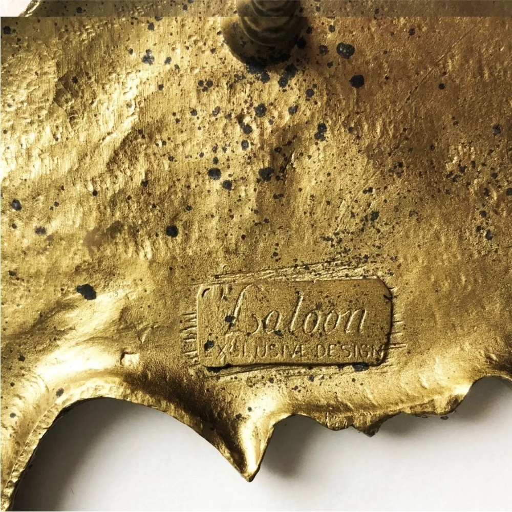 Black Belt with Gold Moon Buckle - Picture 2 of 8